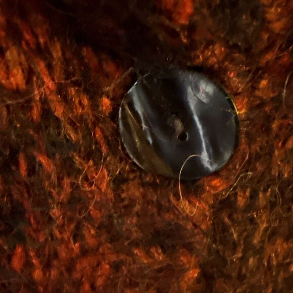 Chico's Womens Wool Blend Cardigan Duster Sweater Size 3‎ Large Buttons Pockets - Picture 6 of 9